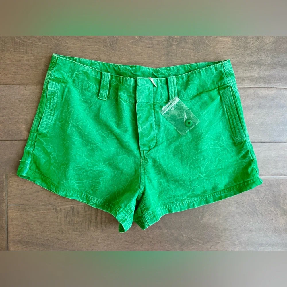 NWOT Free People Point Dume Slouchy Chino Shorts